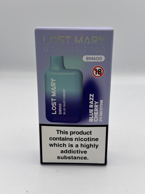LOST MARY BM600 BLUE RAZZ CHERRY