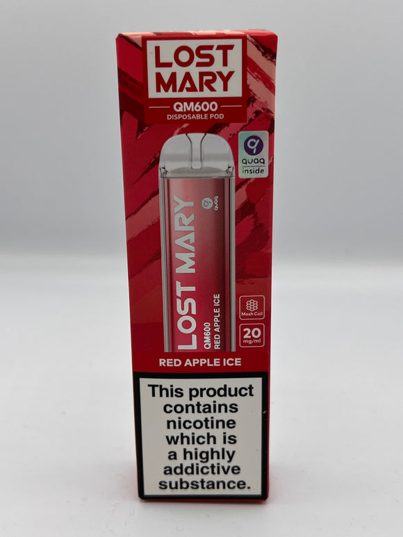 LOST MARY QM600 RED APPLE ICE