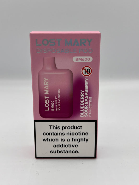 LOST MARY BM600 BLUEBERRY SOUR RASPBERRY