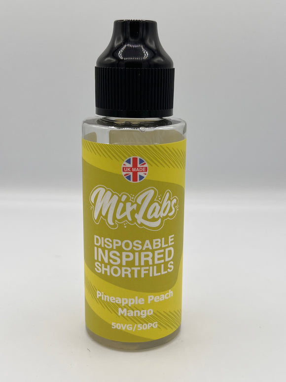 MIXLABS SHORTFILL PINEAPPLE PEACH MANGO