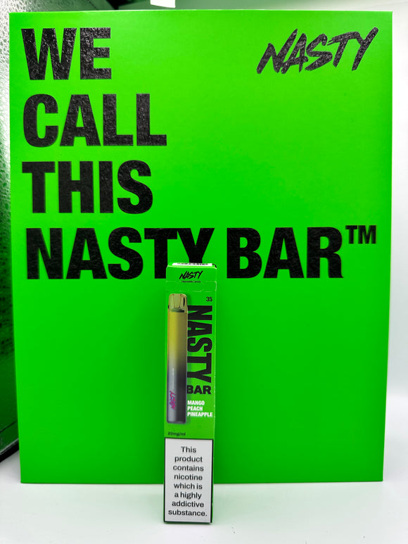 NASTY BAR MANGO PEACH PINEAPPLE