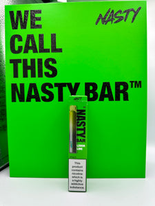 NASTY BAR LEMON LIME