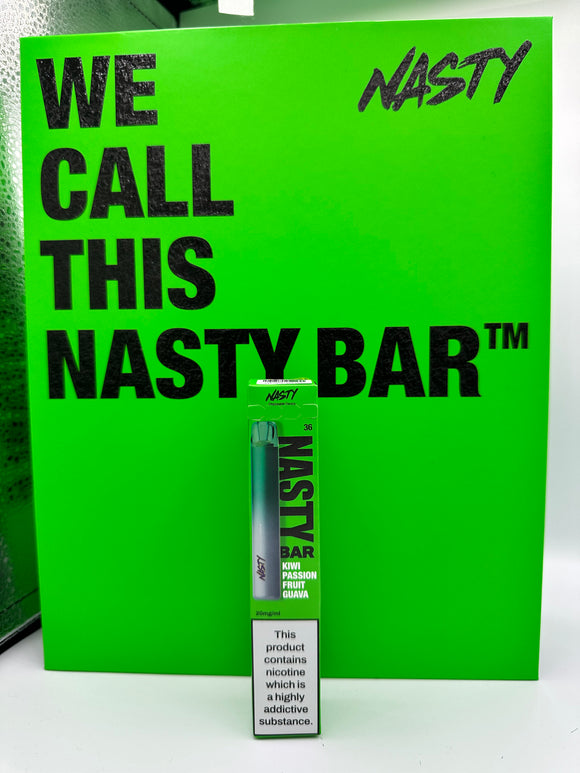 NASTY BAR KIWI PASSIONFRUIT GUAVA