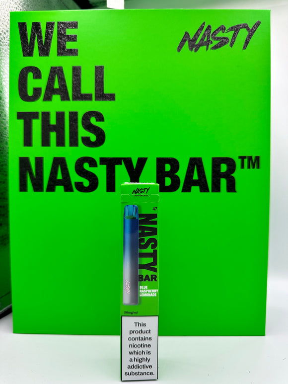 NASTY BAR BLUE RASPBERRY LEMONADE