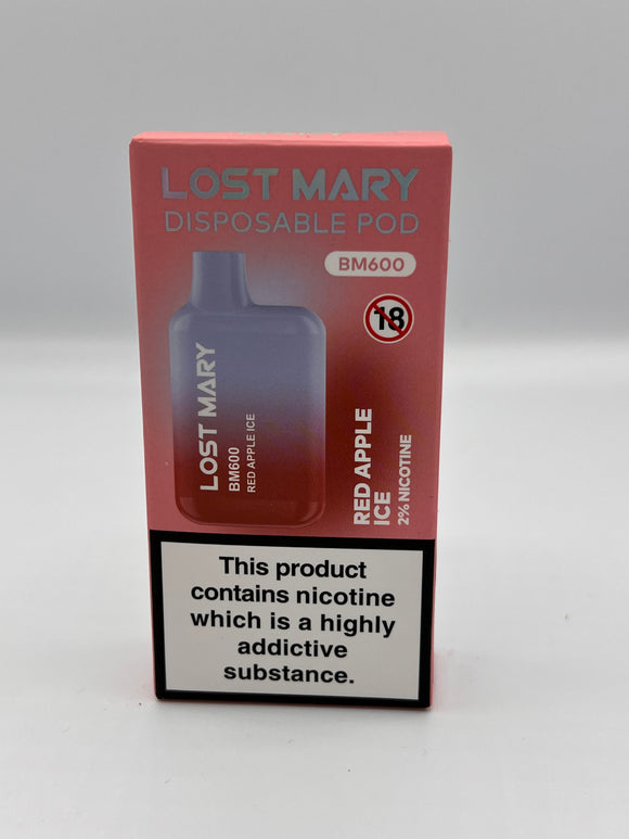 LOST MARY BM600 RED APPLE ICE