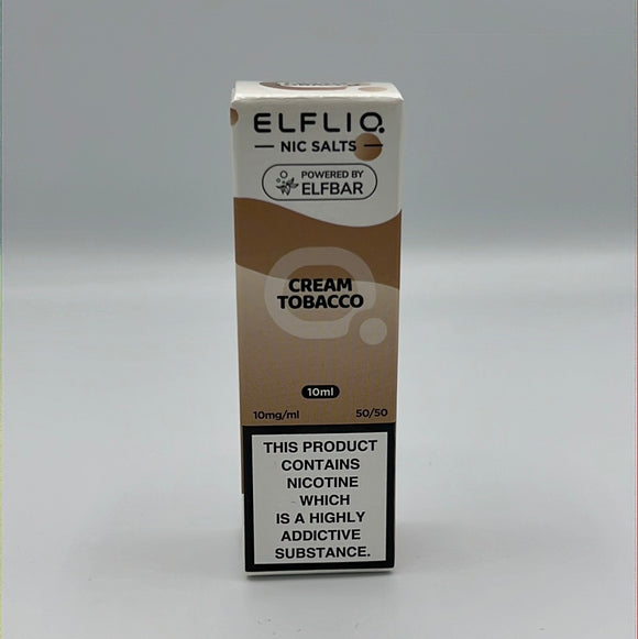 ELFLIQ 10ML CREAM TOBACCO NIC-SALT