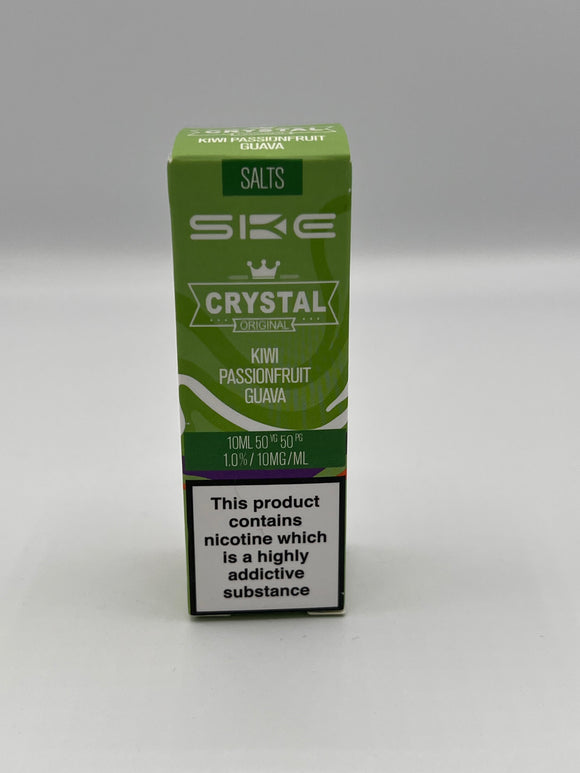 SKE CRYSTAL KIWI PASSIONFRUIT GUAVA NIC-SALT