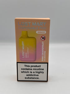 LOST MARY BM600 PINK GRAPEFRUIT