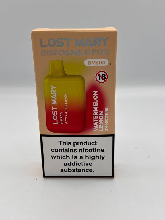 LOST MARY BM600 WATERMELON LEMON