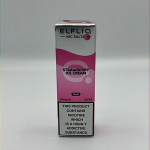 ELFLIQ 10ML STRAWBERRY ICE CREAM NIC-SALT