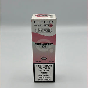 ELFLIQ 10ML STRAWBERRY ICE NIC-SALT