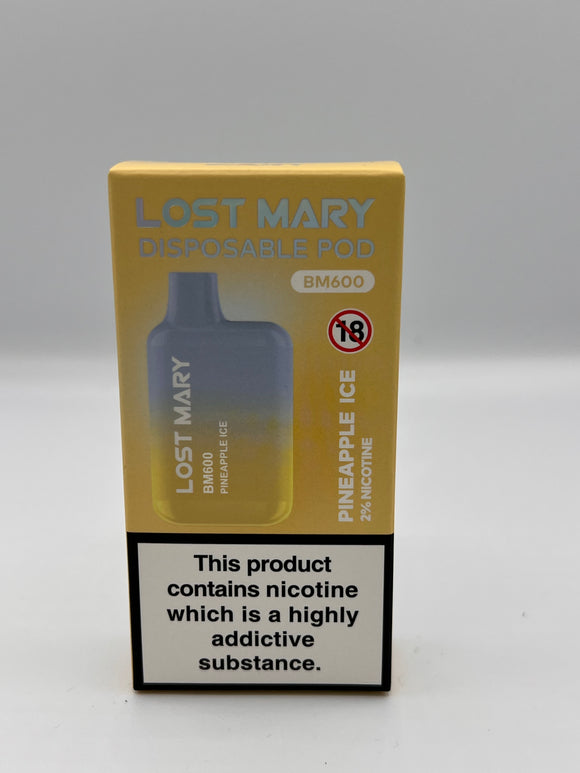 LOST MARY BM600 PINEAPPLE ICE