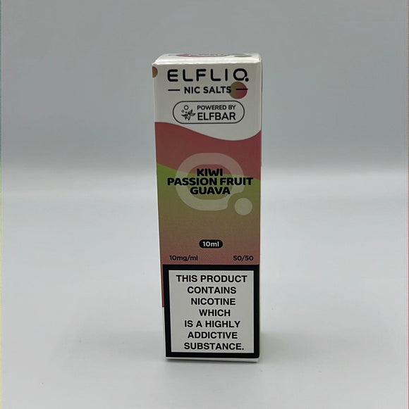 ELFLIQ 10ML KIWI PASSIONFRUIT GUAVA NIC-SALT