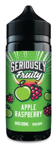 SERIOUSLY FRUITY APPLE RASPBERRY -  100ML