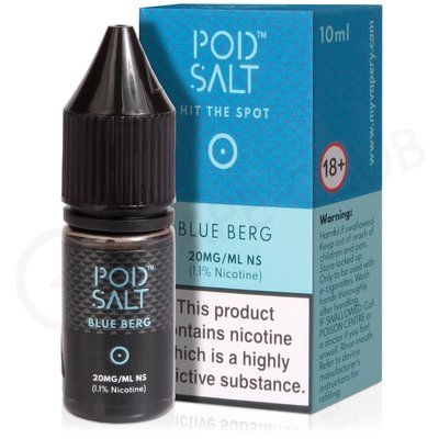 BLUE BERG NIC SALT E-LIQUID BY POD SALT