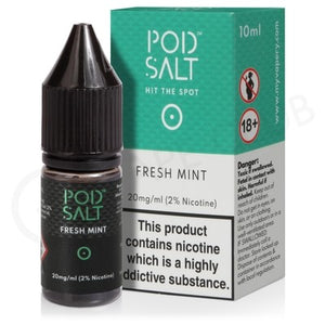 FRESH MINT NIC SALT E-LIQUID BY POD SALT