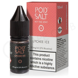 LYCHEE ICE NIC SALT E-LIQUID BY POD SALT