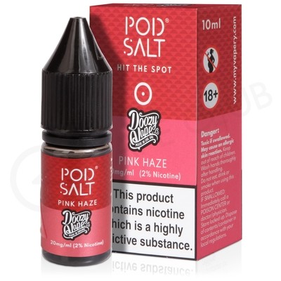 PINK HAZE NIC SALT E-LIQUID BY POD SALT & DOOZY VAPE