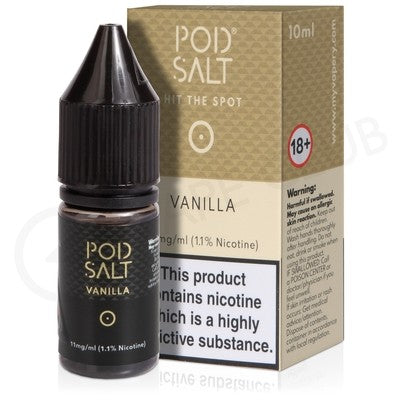 VANILLA NIC SALT E-LIQUID BY POD SALT